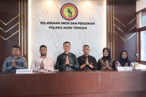 Launching Ruang Pelayanan SKCK Sat Intelkam Polres Aceh Tengah 